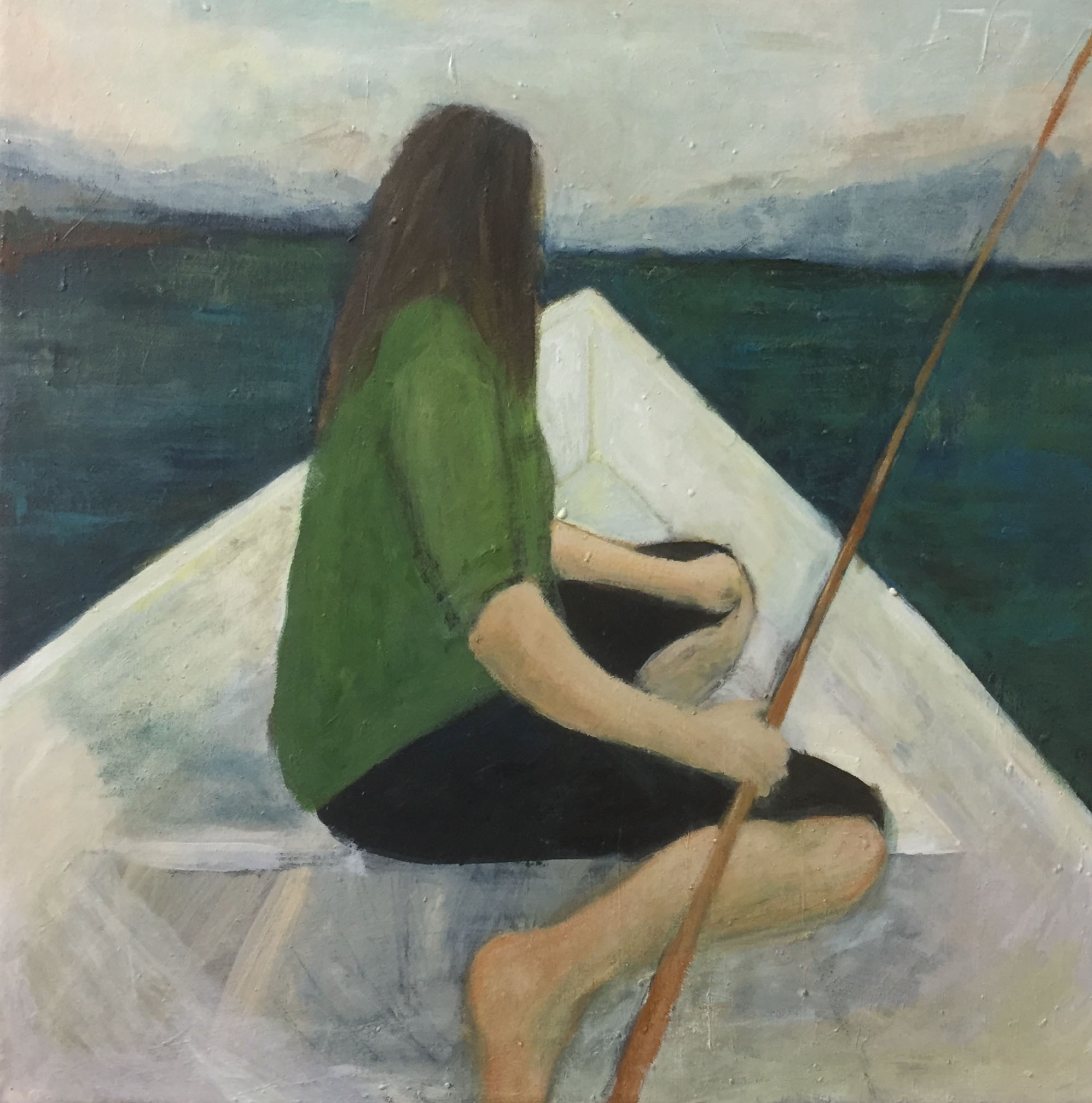 på fisketur
